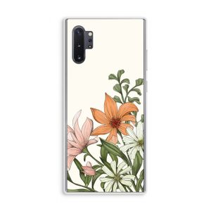 Floral bouquet: Samsung Galaxy Note 10 Plus Transparant Hoesje