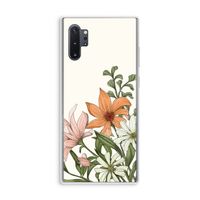 Floral bouquet: Samsung Galaxy Note 10 Plus Transparant Hoesje