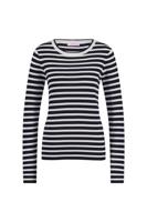 Luna stripe pullover - dark blue/off white - 91500