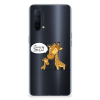 OnePlus Nord CE 5G Telefoonhoesje met Naam Giraffe