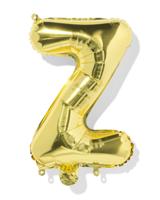 HEMA Folieballon letter Z 30cm goud (goud)