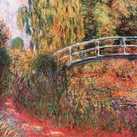 Kunstdruk Claude Monet - Ponte giapponese 95x95cm