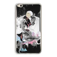 Camouflage de sommeil: Huawei Ascend P8 Lite (2017) Transparant Hoesje Camouflage de sommeil: Huawei Ascend P8 Lite (2017) Transparant Hoesje