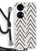Marrakech Arrows: Huawei P50 Transparant Hoesje met koord
