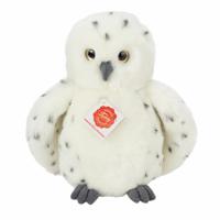 Knuffeldier Sneeuwuil - zachte pluche stof - premium kwaliteit knuffels - wit - 21 cm - vogels   - - thumbnail