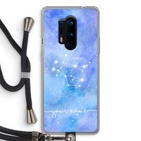 Sterrenbeeld - Licht: OnePlus 8 Pro Transparant Hoesje met koord