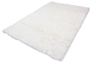 SALE Hoogpolig fluffy vloerkleed gemaakt van wol uit Nieuw-Zeeland. Showroom model 230cm x 160cm