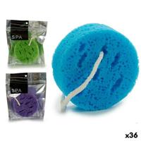 Lichaamsspons Spons 18 x 4 x 20 cm Rond (36 Stuks)