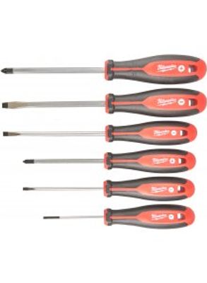 Milwaukee Accessoires Tri-lobe Schroevendraaier Set 1 - 6pc - 4932471806