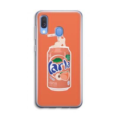 S(peach)less: Samsung Galaxy A40 Transparant Hoesje