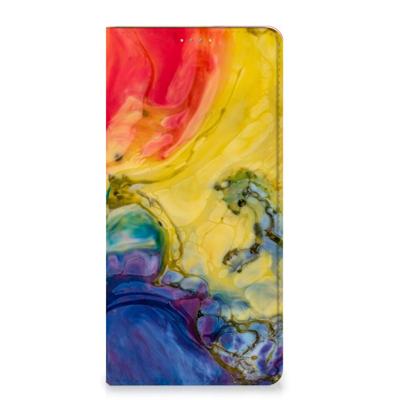 Bookcase Samsung Galaxy A13 (4G) Watercolor Dark