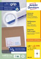 Etiket avery 3483 105x148mm a6 wit 800st