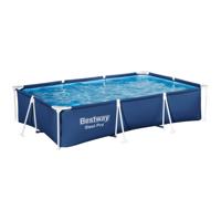 Bestway zwembad steel pro set rechthoek, 300cm