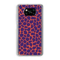 Purple Giraffe: Xiaomi Poco X3 NFC Transparant Hoesje