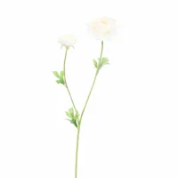 Pure Royal kunsttak boterbloem 64cm crème