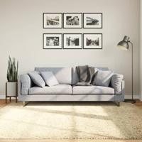 VidaXL Vloerkleed pamplona shaggy hoogpolig modern 200x200 cm goud