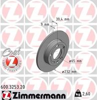 Remschijf Coat Z 600325320