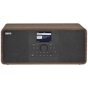 Imperial DABMAN i205 CD Internetradio met CD-speler Internet, DAB+, VHF (FM) USB, WiFi, LAN, CD, Internetradio Hout