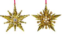 4.8 inch Leopard Star Ornament X 2. 5x5x10 cm kerstornament - Kurt s adler 4.8 inch Leopard Star Ornament X 2. 5x5x10 cm kerstornament - Kurt s adler