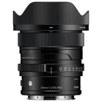 SIGMA 20mm f/2 DG Contemporary L-mount - Zwart