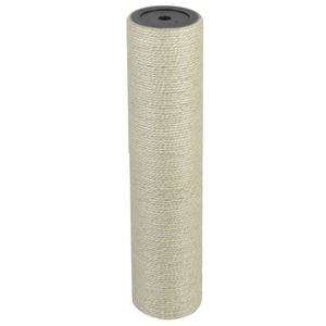 VidaXL Kattenkrabpaal 8x35 cm 10 mm beige
