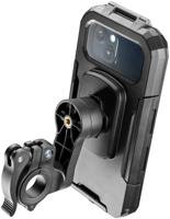 INTERPHONE gsm-houder "quiklox" met vasthoudsysteem cell phone holder interph quiklox armor pro 6.5 zol