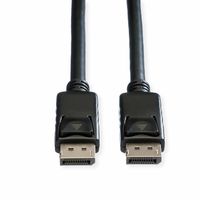 ROLINE DisplayPort kabel, DP-DP, v1.2, M - M, TPE, zwart, 7,5 m - thumbnail