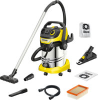 Karcher WD 6 P S V-30/6/22/T incl. boorstofopvanger + stofzuigerzakken (4x)