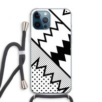Pop Art #5: iPhone 12 Pro Transparant Hoesje met koord