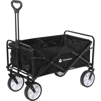 TOOLCRAFT TO-9626610 Handwagen Staal, PP, Laadvermogen (max.): 80 kg
