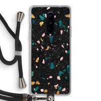Terrazzo N°10: OnePlus 8 Transparant Hoesje met koord
