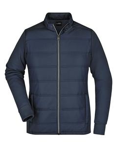 James & Nicholson JN1123 Ladies´ Hybrid Sweat Jacket - /Navy - XXL