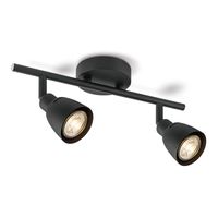 Home sweet home LED opbouwspot Aka 2L 32,5 cm - zwart