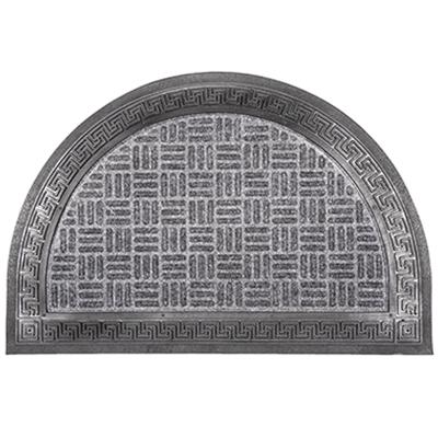 CM Deurmat - halve maan - 40 x 60 cm - rubber - buitenmat - schoonloopmat