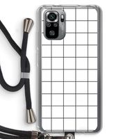 Rooster: Xiaomi Redmi Note 10S Transparant Hoesje met koord