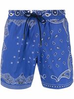 ETRO short de bain à imprimé cachemire - Bleu - thumbnail