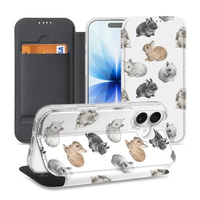 Bookcase Apple iPhone 17 Konijntjes