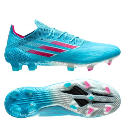adidas X Speedflow .1 FG Sapphire Edge - Blauw/Roze/Wit