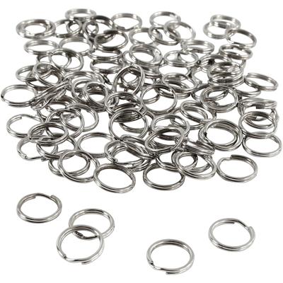 Creativ Company Sleutelhangers, d 12 mm, 100 stuk/ 1 doos