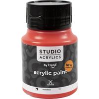 Creall Studio Acrylverf, semi-dekkend, vermillion (10), 500 ml/ 1 fles