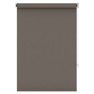 Fenstr rolgordijn verduisterend taupe met structuur - 90x190 cm - Leen Bakker