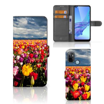 OPPO A53 | OPPO A53s Hoesje Tulpen OPPO A53 | OPPO A53s Hoesje Tulpen