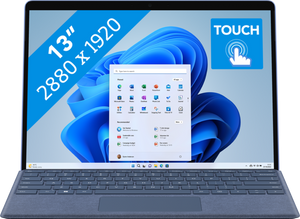 Microsoft Surface Pro 9 256 GB 33 cm (13") Intel® Core™ i5 8 GB Wi-Fi 6E (802.11ax) Windows 11 Home Blauw
