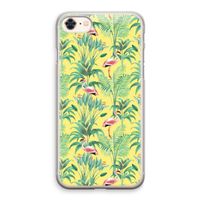 Flamingo party: iPhone 8 Transparant Hoesje Flamingo party: iPhone 8 Transparant Hoesje