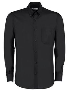 Kustom Kit K184 Slim Fit Workwear Oxford Shirt Long Sleeve