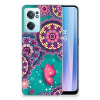 OnePlus Nord CE 2 5G | Hoesje maken | Cirkels en Vlinders
