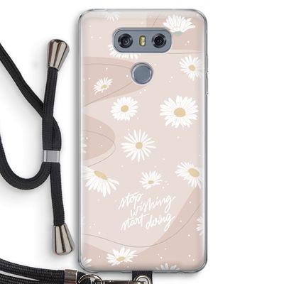 Daydreaming becomes reality: LG G6 Transparant Hoesje met koord