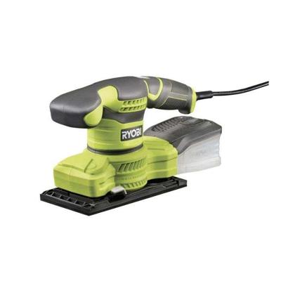 RYOBI vibrerende schuurmachine 1/3 van plaat 200W + 20 schuurmiddelen