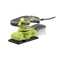 RYOBI vibrerende schuurmachine 1/3 van plaat 200W + 20 schuurmiddelen