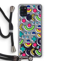 8-bit N°6: Samsung Galaxy A21s Transparant Hoesje met koord